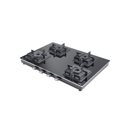 CTQ 69 4B / CTQ 69 4B AI Cooktop with Powerful Brass Burners Coated in Black