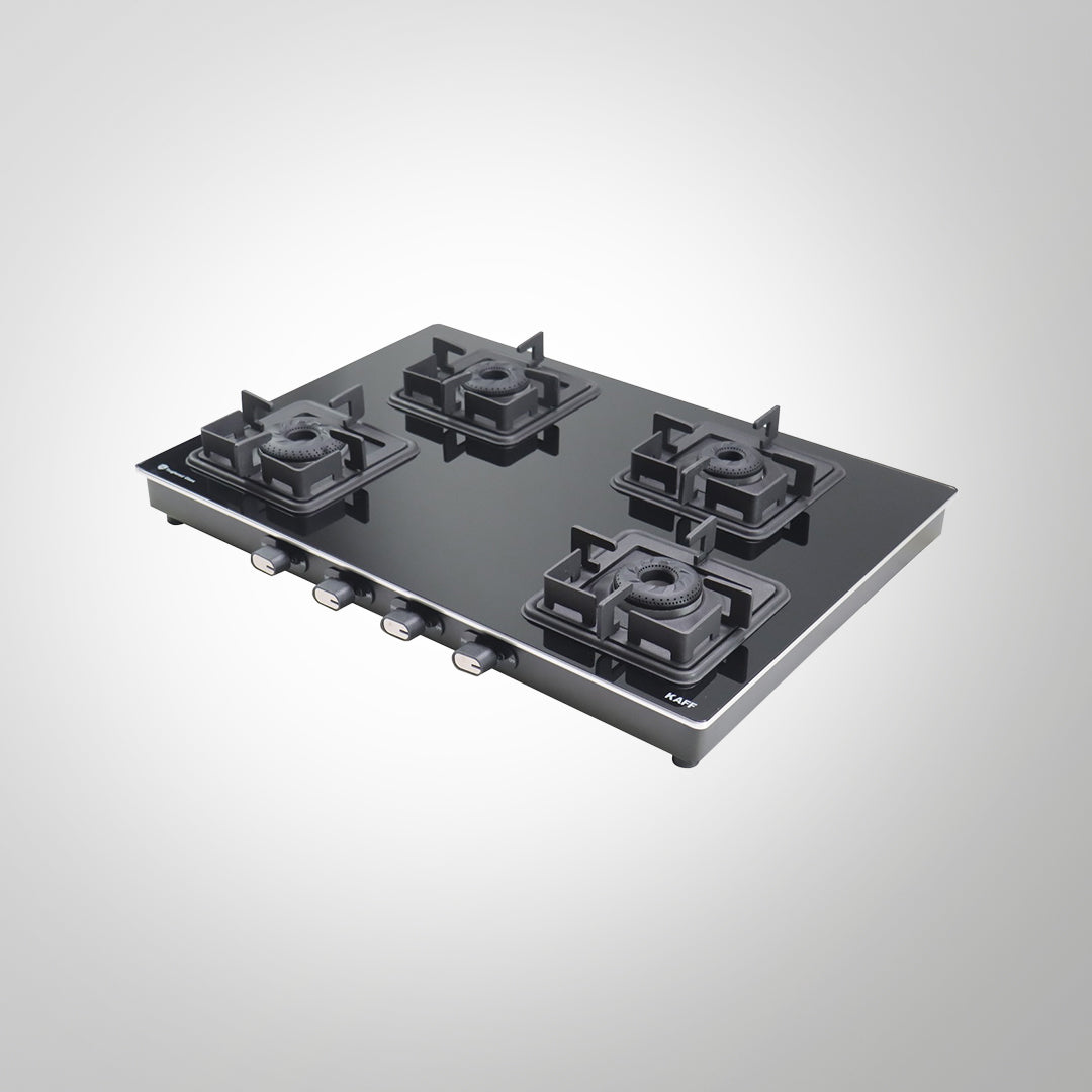 CTQ 69 4B / CTQ 69 4B AI Cooktop with Powerful Brass Burners Coated in Black