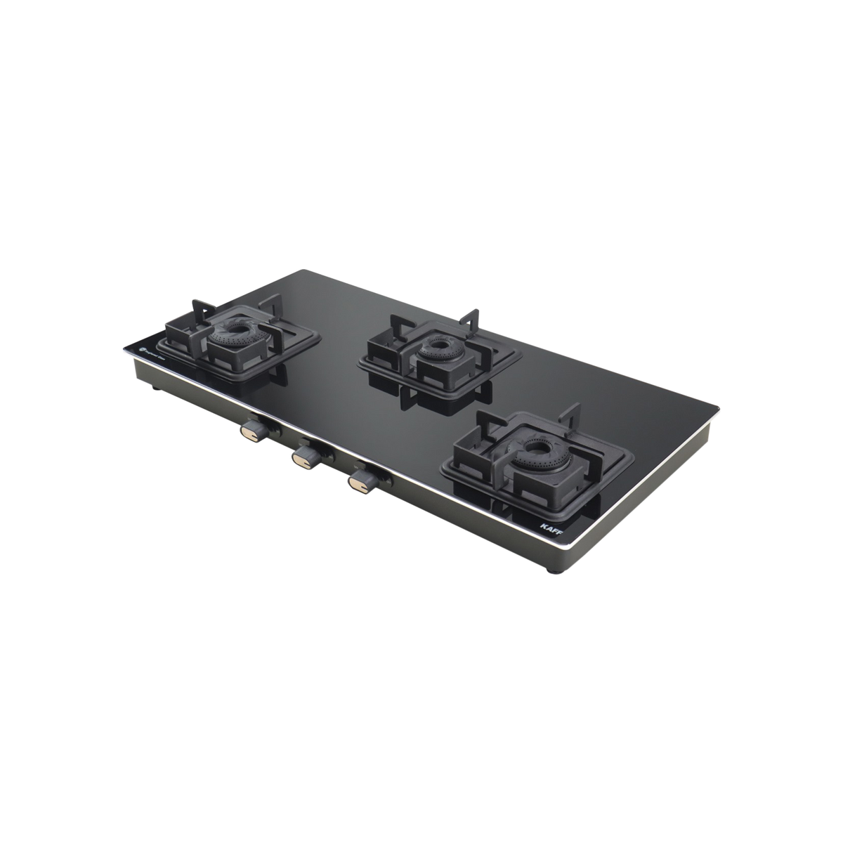CTQ 77 3B / CTQ 77 3B AI Cooktop with 3 Burner Black Tempered Glass Finish