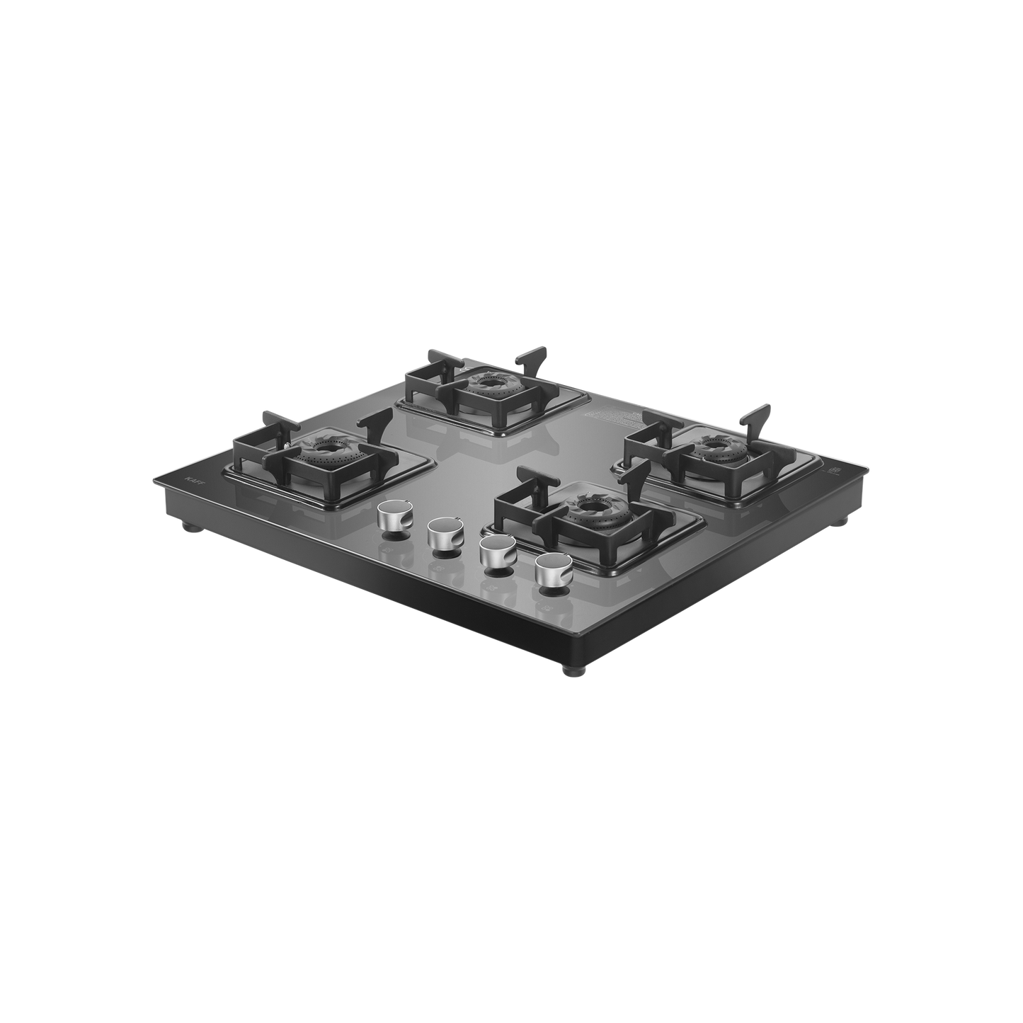 CTS 58 4B AI- Cooktop with Stainless Steel Square Drip Tray, 4 Burners Slim Line Design