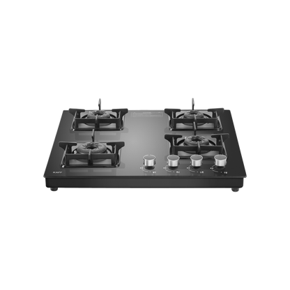 CTS 58 4B AI- Cooktop with Stainless Steel Square Drip Tray, 4 Burners Slim Line Design