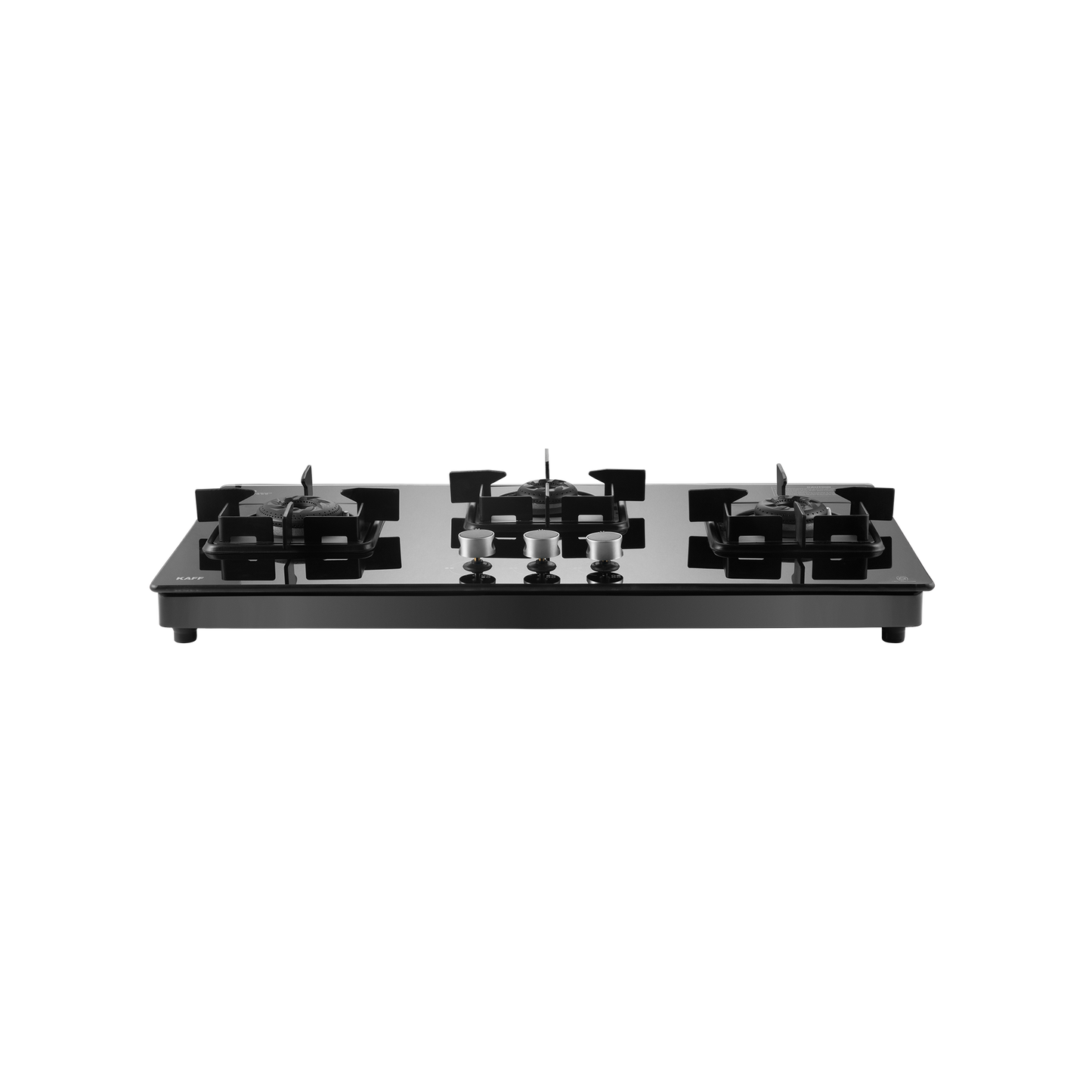 CTS 71 3B AI- Cooktop with Stainless Steel Square Drip Tray, 3 Burners Slim Line Design