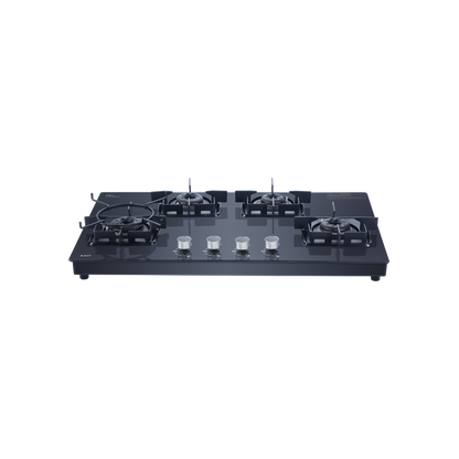 CTS 84 BAI - 4 Burners Cooktop with Slim Line Design, Auto Ignition, Designer Metal Knobs