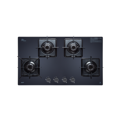 CTS 84 BAI - 4 Burners Cooktop with Slim Line Design, Auto Ignition, Designer Metal Knobs