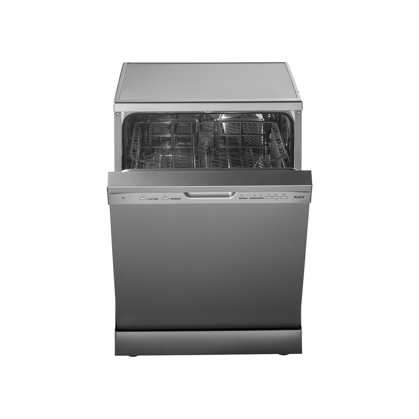 DW-CENTRA 60 - Free Standing Dishwasher with Premium Silver Finish Front