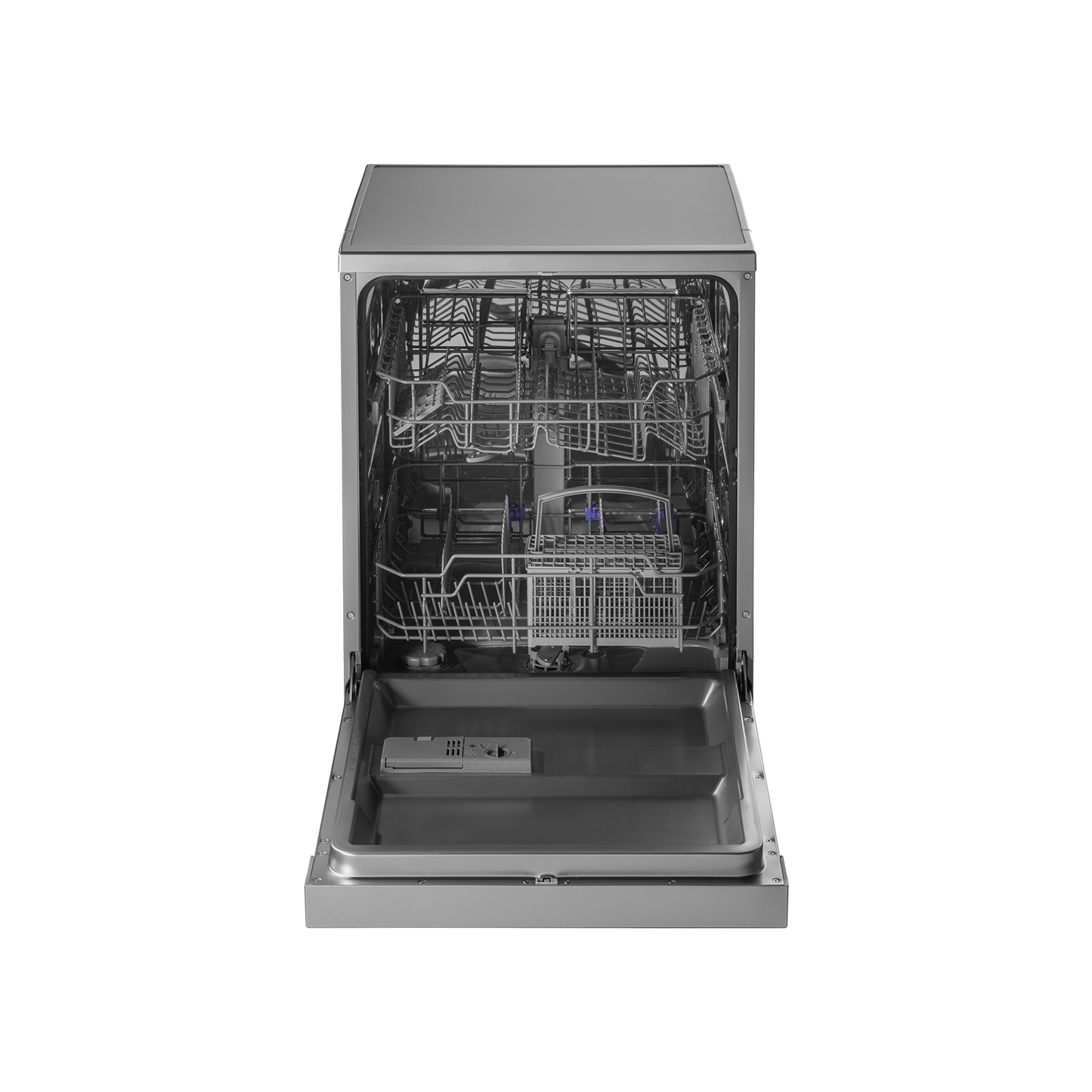 DW-CENTRA 60 - Free Standing Dishwasher with Premium Silver Finish Front