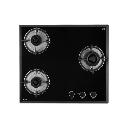 FBB 603 Three Full Brass Burners Built in Hob, Auto Electric Ignition