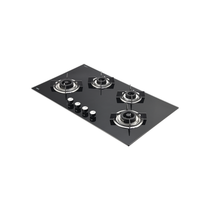 HBR 904 A - 4 Burner Hob with Brass Burners