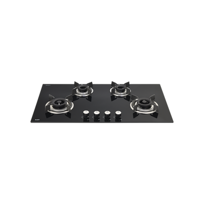 HBR 904 A - 4 Burner Hob with Brass Burners