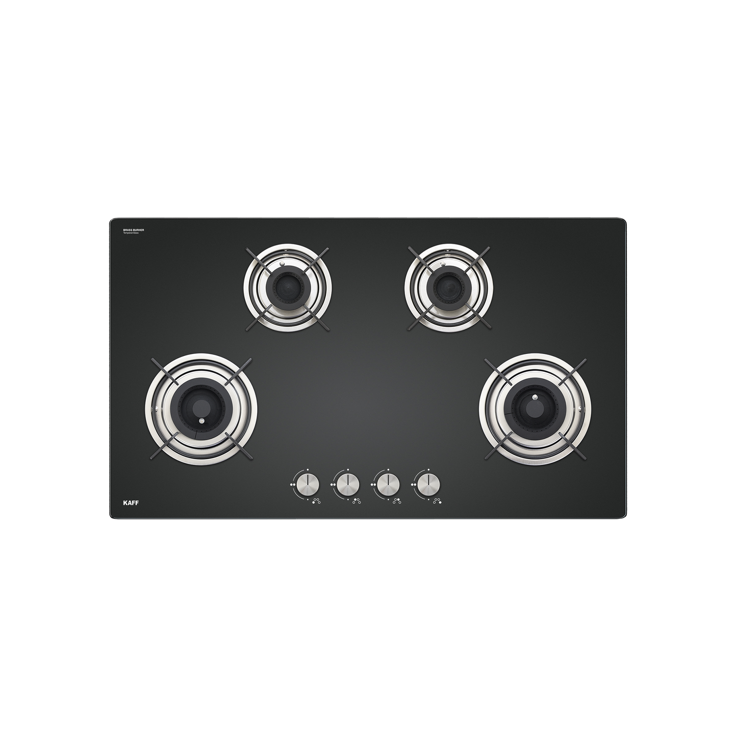 HBR 904 A - 4 Burner Hob with Brass Burners