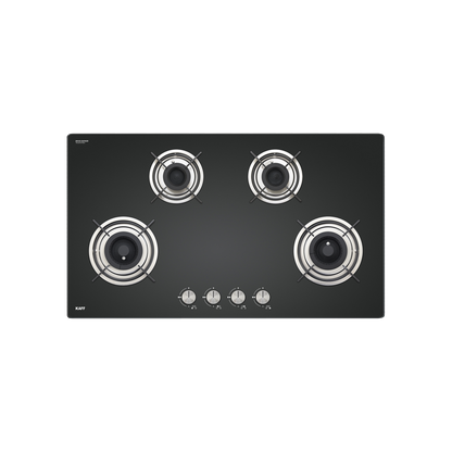 HBR 904 A - 4 Burner Hob with Brass Burners