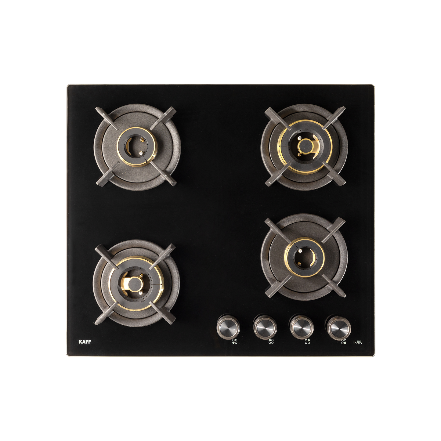 INF 604- Built-in Hob with 4 High Efficiency Brass Burner