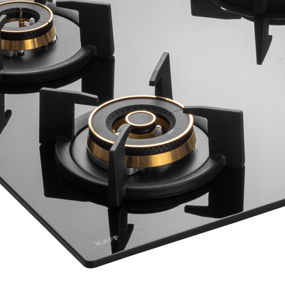 INF 604- Built-in Hob with 4 High Efficiency Brass Burner