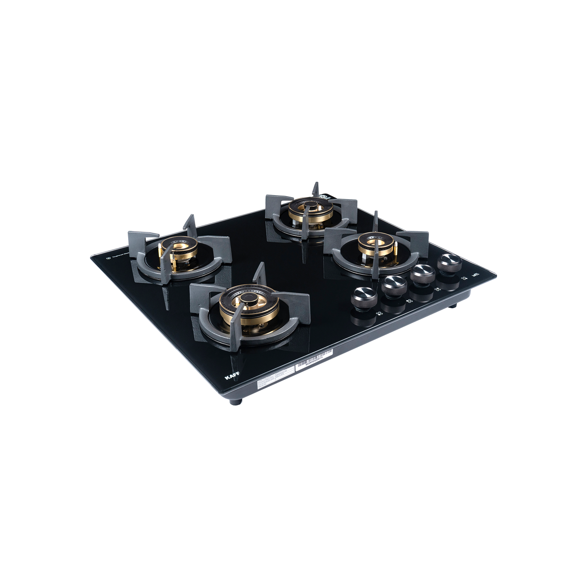 4 Burner Built-in Hob with Full Brass Burners & Direct Flame, 60 cm (INF 604DF)