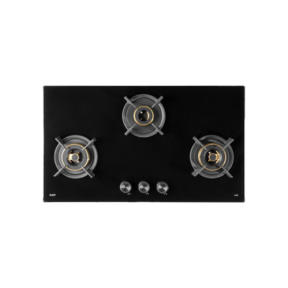 INF 783- Built-in Hob with 3 Full Brass High Efficiency Burners