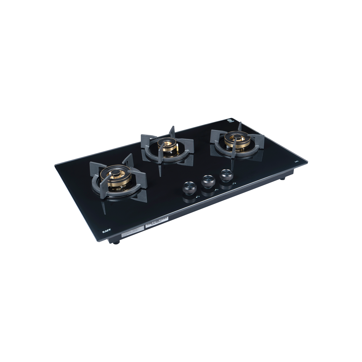 3 Burner Built-in Hob with Full Brass Burners & Direct Flame, 78 cm (INF 783DF)