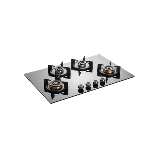 INF 804DF- Built-in Hob, 4 Full Brass High Efficiency Burners with Flame Failure Device