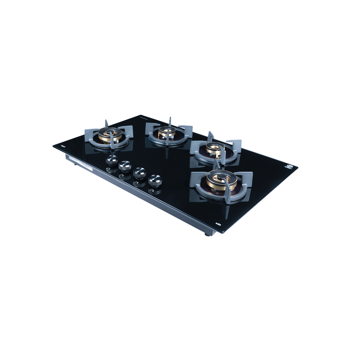 4 Burner Built-in Hob with Full Brass Burners & Direct Flame, 80 cm (INF 804DF)