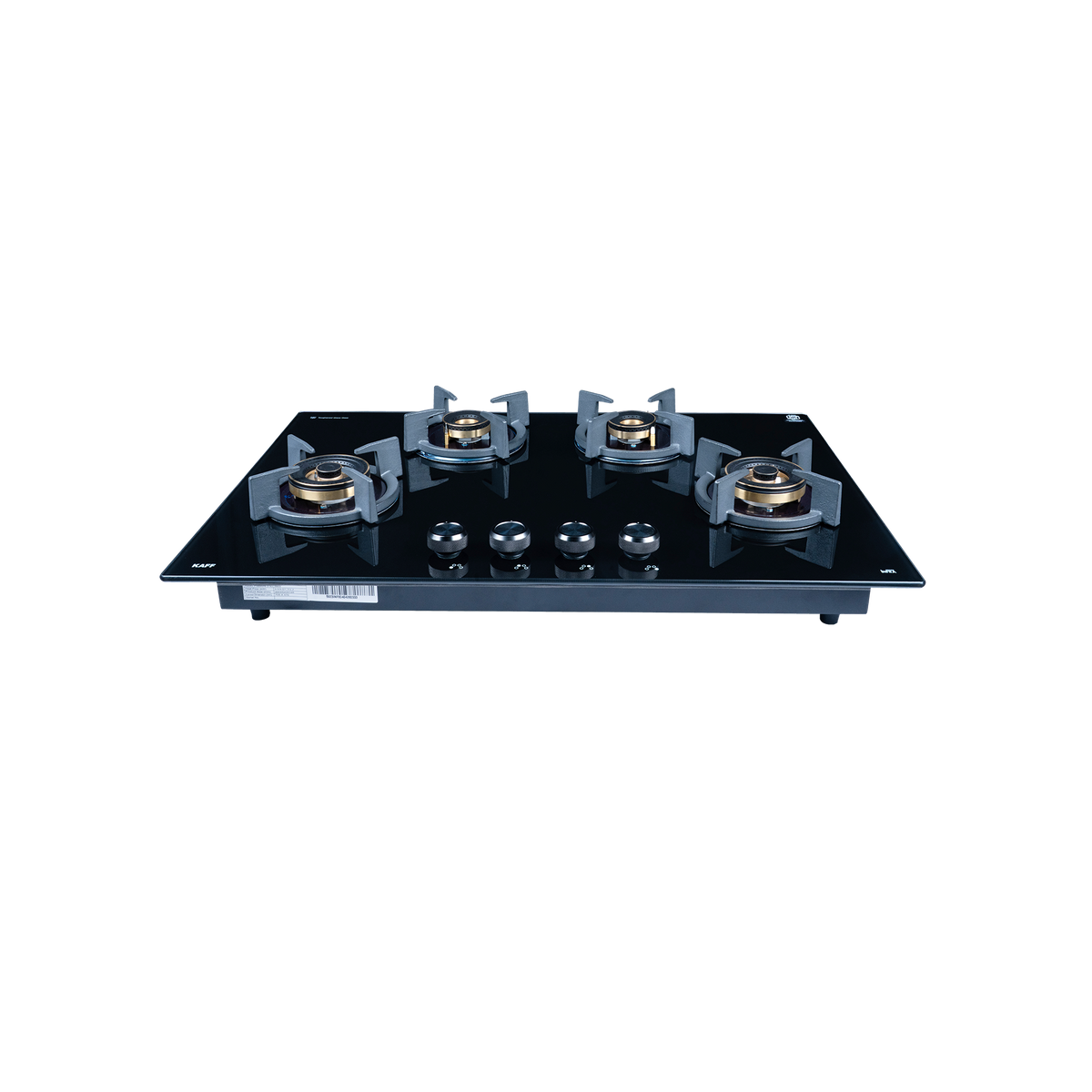 4 Burner Built-in Hob with Full Brass Burners & Direct Flame, 80 cm (INF 804DF)