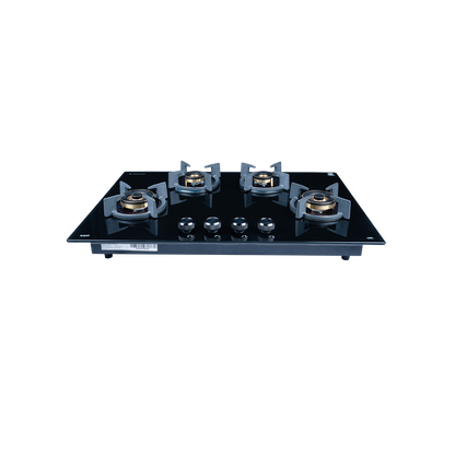 4 Burner Built-in Hob with Full Brass Burners & Direct Flame, 80 cm (INF 804DF)