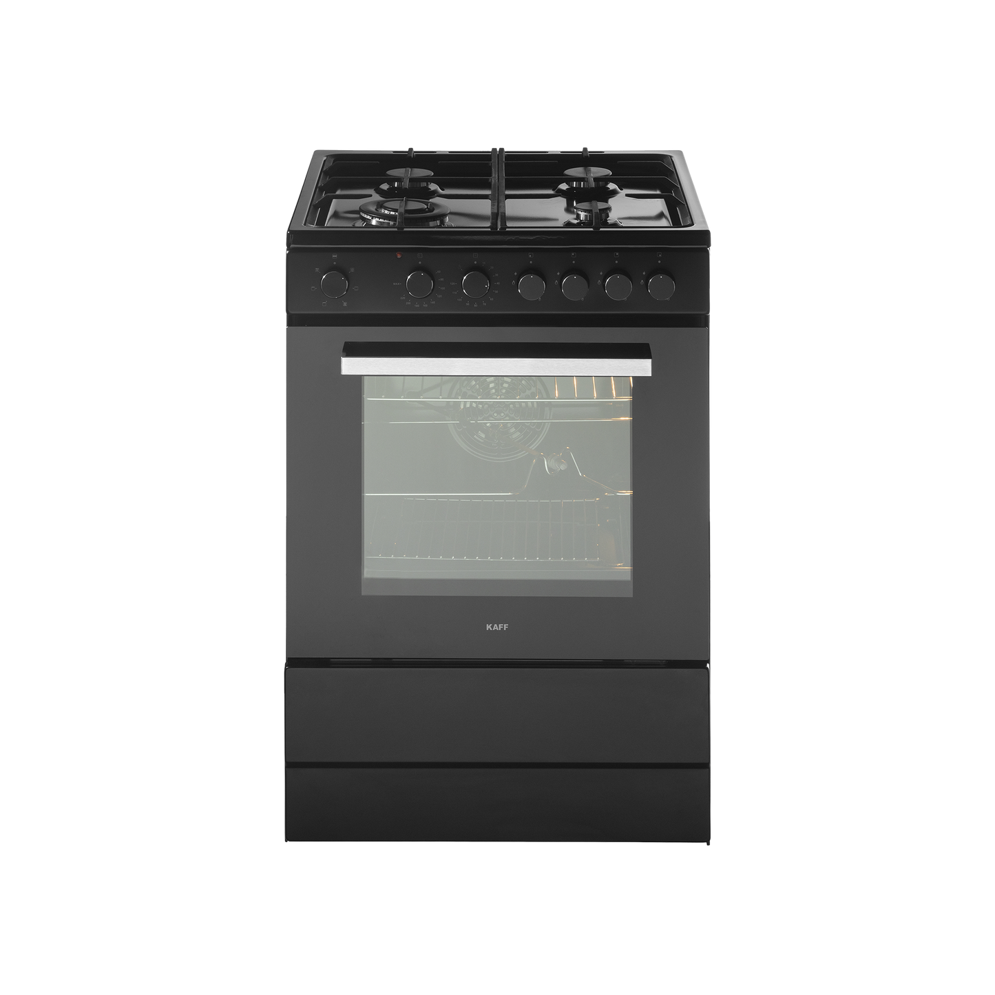 KAB 60- Cooking Range with Electric Oven, Matt Black Finish, Auto Electric Ignition