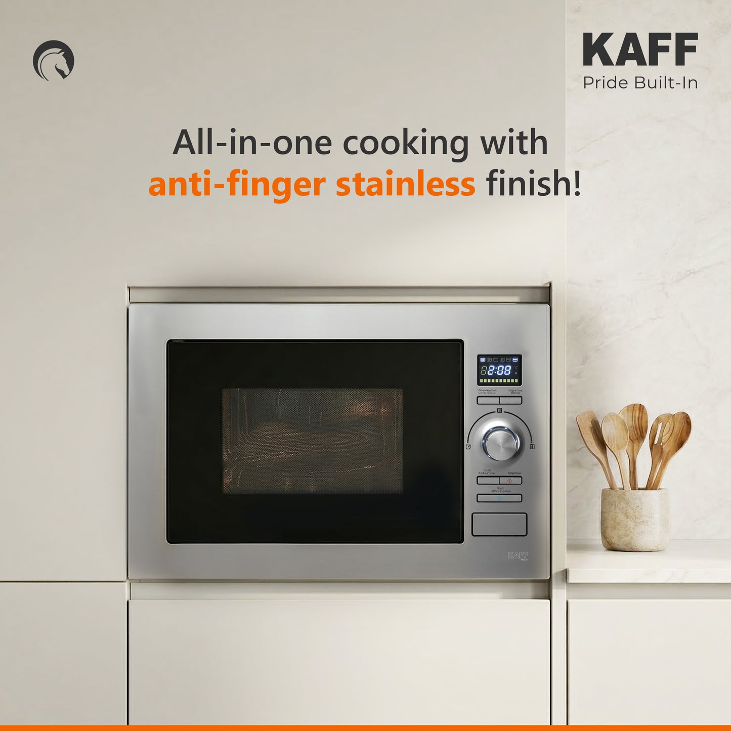 KB4A - 28L Built-in Microwave with Multi-Programming & Auto Cooking Menu