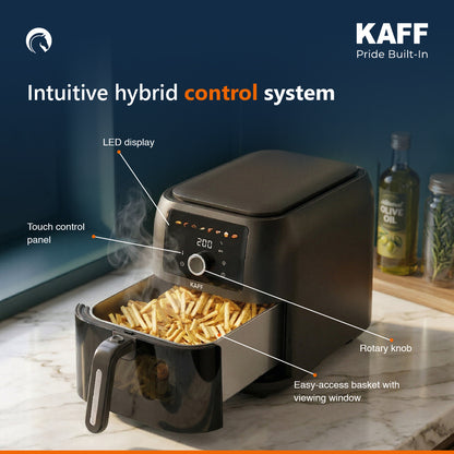 KFR 8- Premium Matte Grey Finish Air Fryer