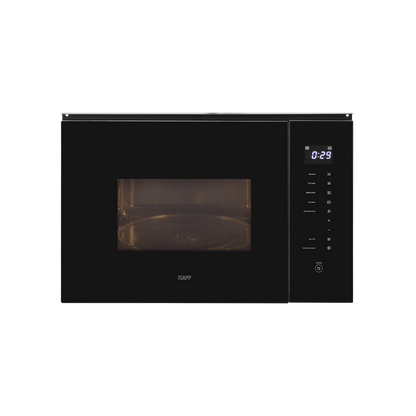 KMW HN6 BLK- 28L Built-in Microwave with Touch Control & Defrost by Time & Weight