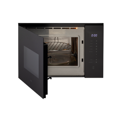 KMW HN6 BLK- 28L Built-in Microwave with Touch Control & Defrost by Time & Weight