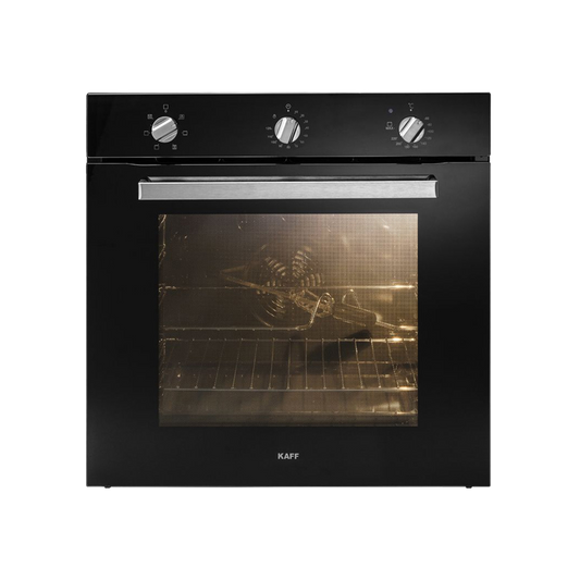 KOV 73 MRFT- 73 L Built-in Oven with 3 Layer Glass Door, Full Black Tempered Glass Finish