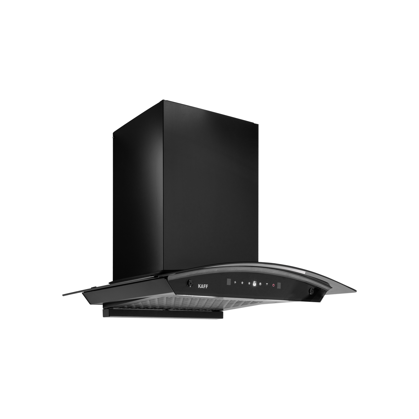 MAINZ DHC 60/75/90 Kitchen Chimney, Black Glass and Digital Display
