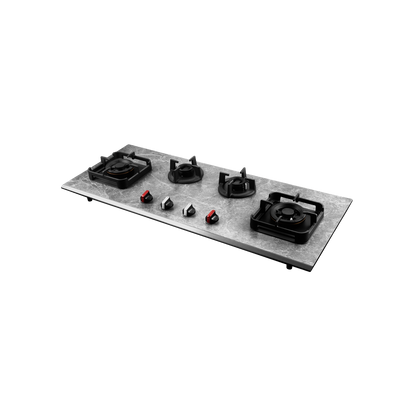 MARMOR 1104- 4 Burner Built-in Hob with High Efficiency Burners, Full Flame Failure Device