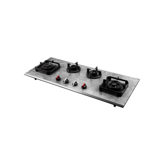 MARMOR 1104- 4 Burner Built-in Hob with High Efficiency Burners, Full Flame Failure Device