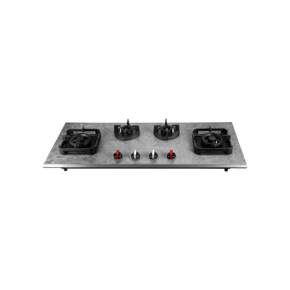 MARMOR 1104- 4 Burner Built-in Hob with High Efficiency Burners, Full Flame Failure Device