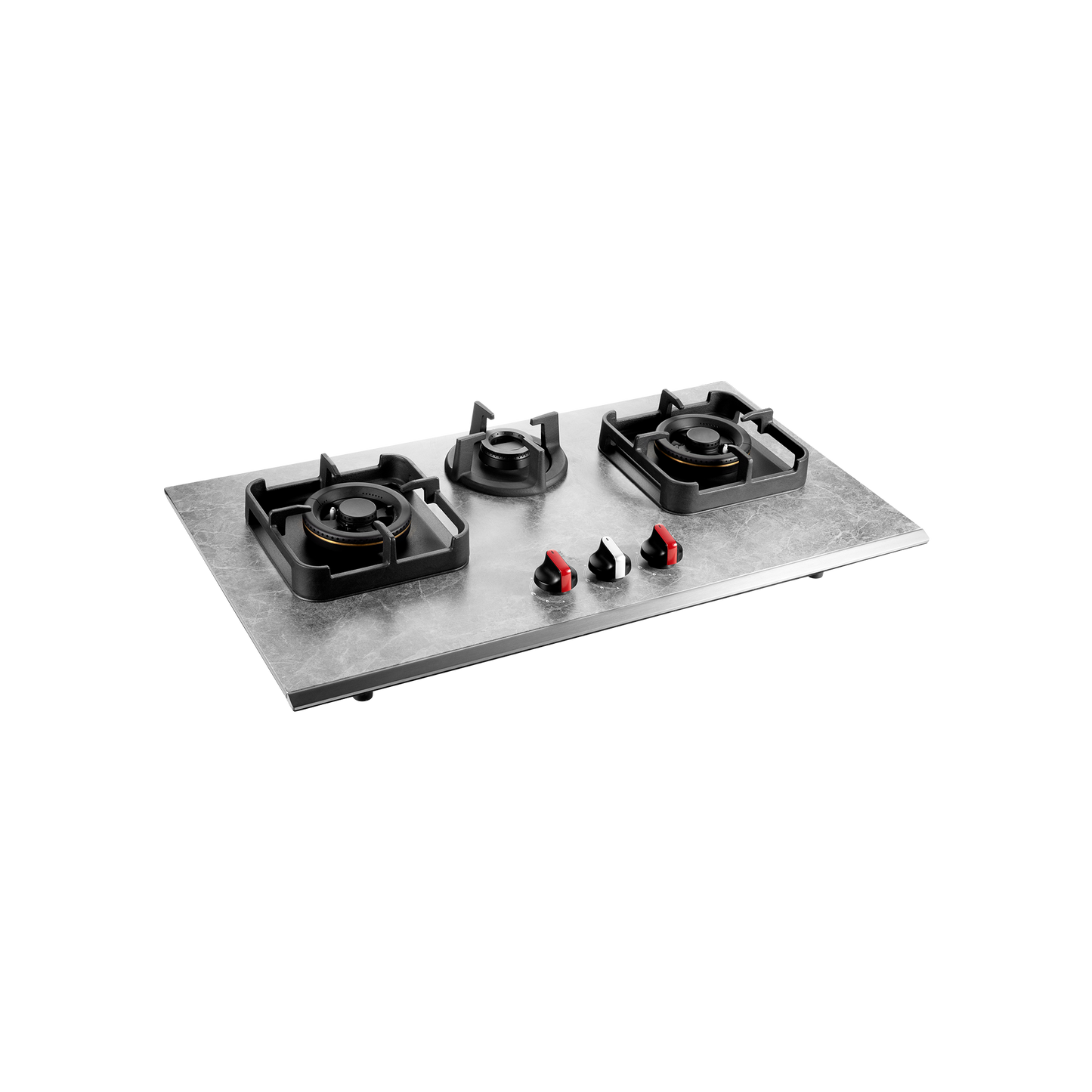 MARMOR 823- 3 Full Brass High Efficiency Burners Built in Hob, FFD Feature