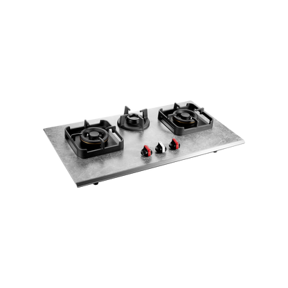 MARMOR 823- 3 Full Brass High Efficiency Burners Built in Hob, FFD Feature