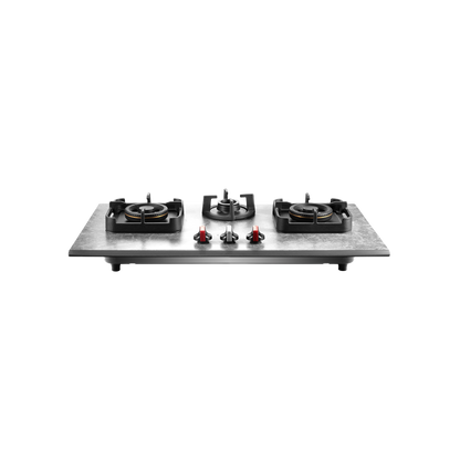 MARMOR 823- 3 Full Brass High Efficiency Burners Built in Hob, FFD Feature