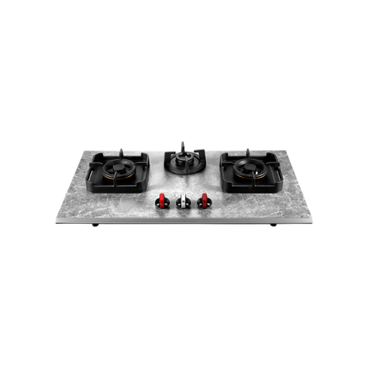 MARMOR 823- 3 Full Brass High Efficiency Burners Built in Hob, FFD Feature