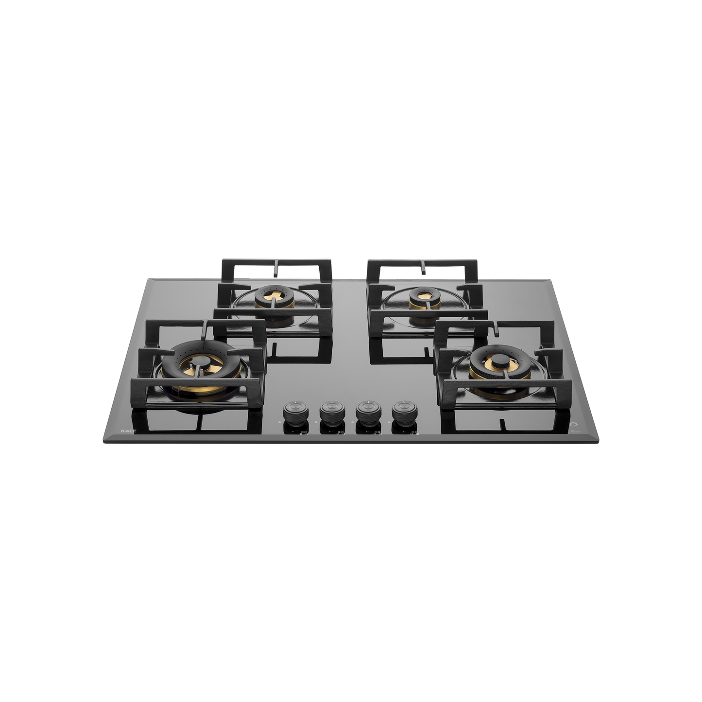 MFBX 764 - Full Brass Burners Built-in Hob with Square Drip Tray