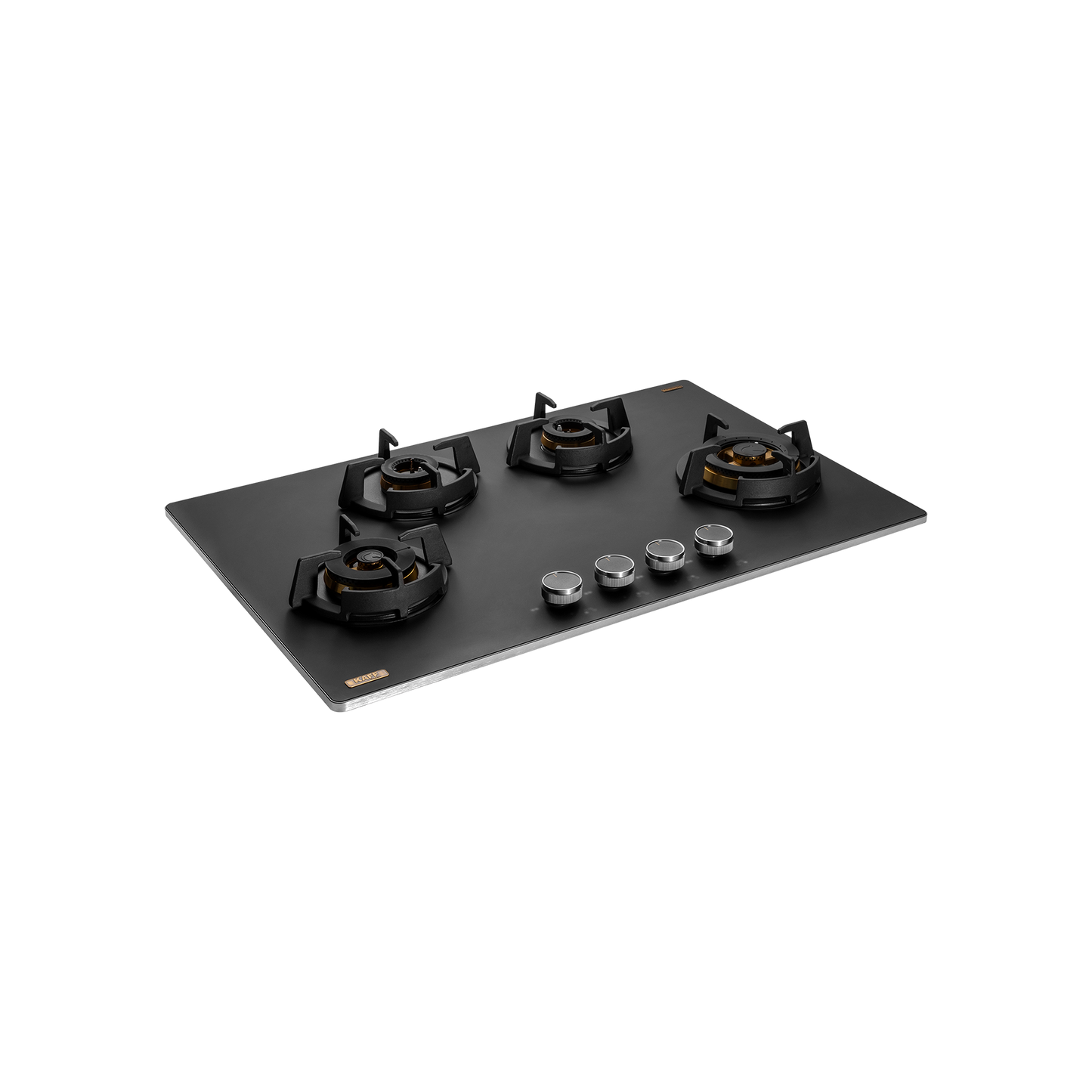 MSM 804X - Built-In Hob, 4 Full Brass High Efficiency Burners with FFD, Ergonomic Designer Metal Knobs
