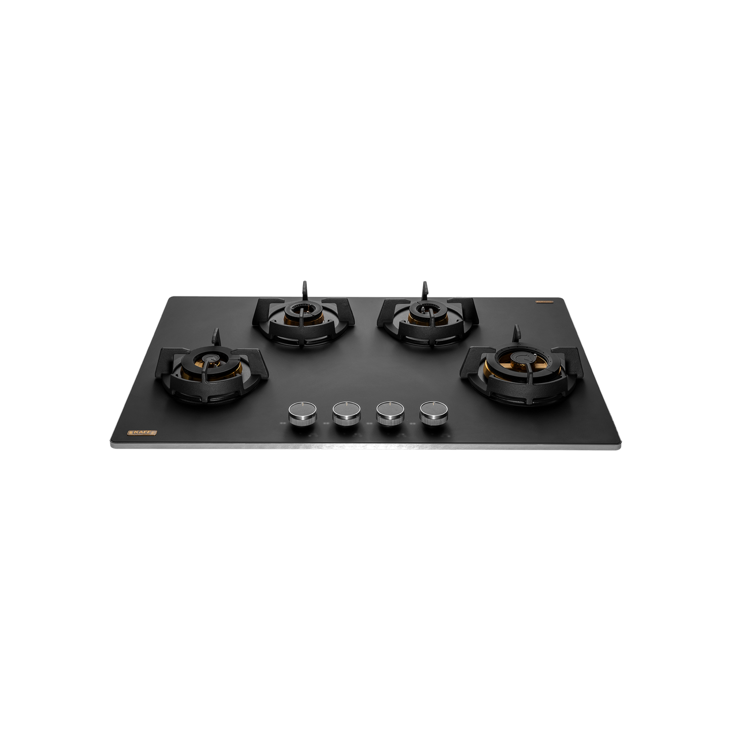 MSM 804X - Built-In Hob, 4 Full Brass High Efficiency Burners with FFD, Ergonomic Designer Metal Knobs