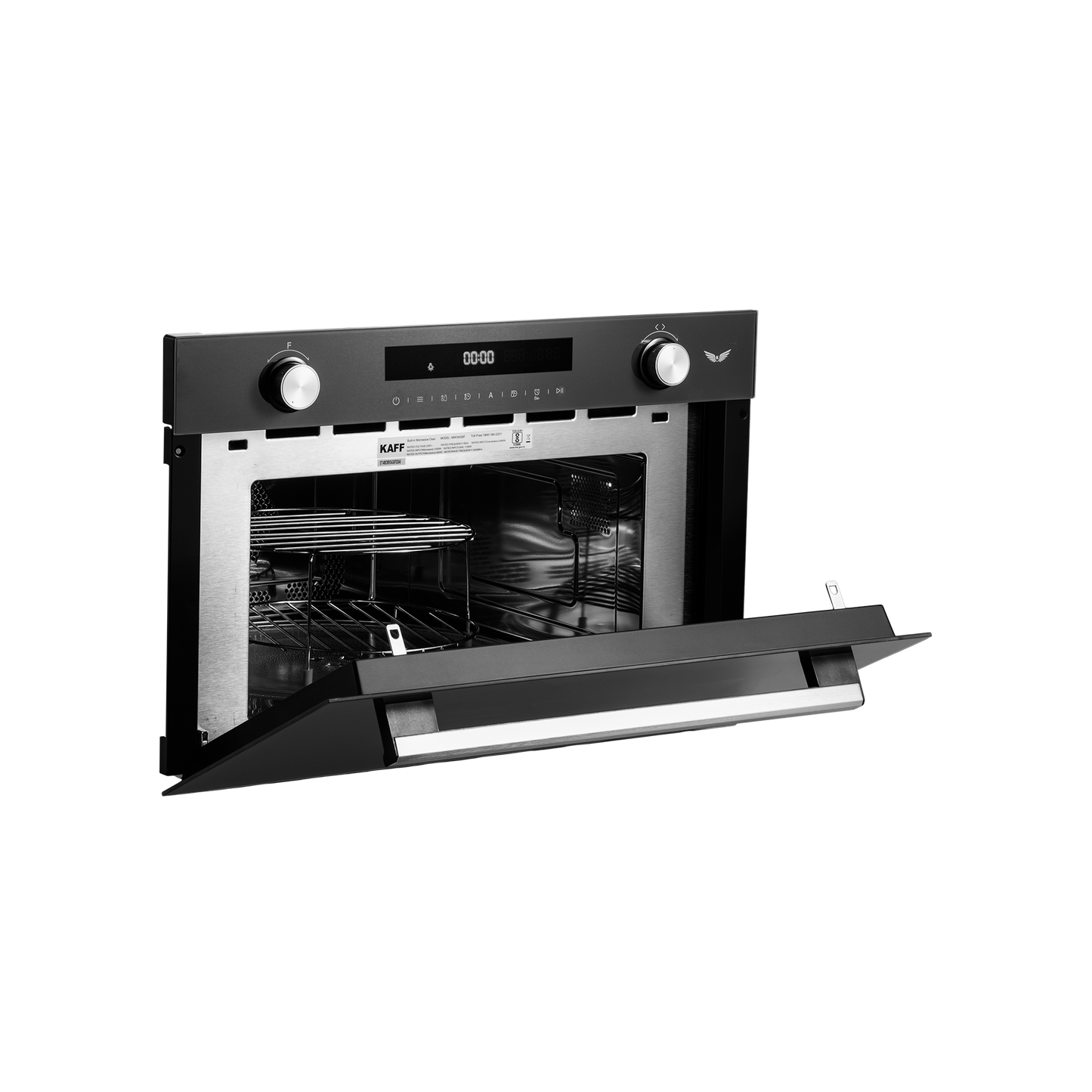 MW 34 G6F B- Built in Microwave with Touch + Pop up Knob Control with Convection Fan