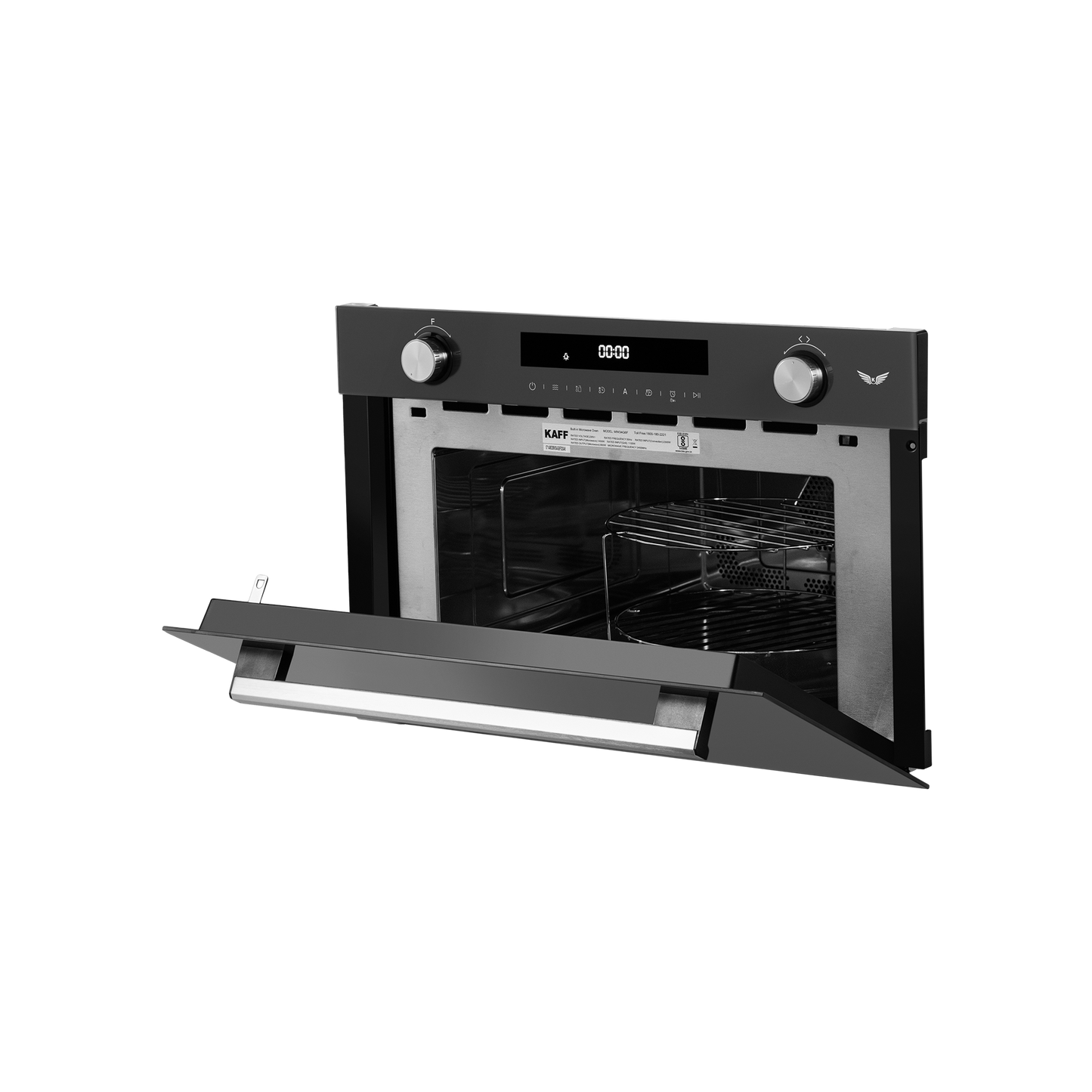 MW 34 G6F B- Built in Microwave with Touch + Pop up Knob Control with Convection Fan