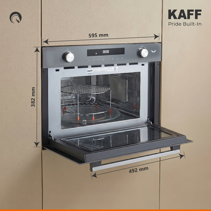 MW 34 G6F- Built in Microwave with Child Lock / Clock / Kitchen Timer