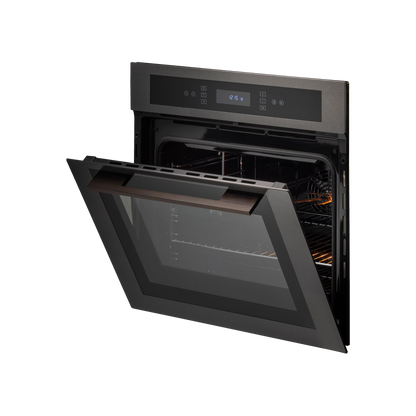 MZ OV6 TN - Built-in Oven with Black Glass and Child Safety Lock
