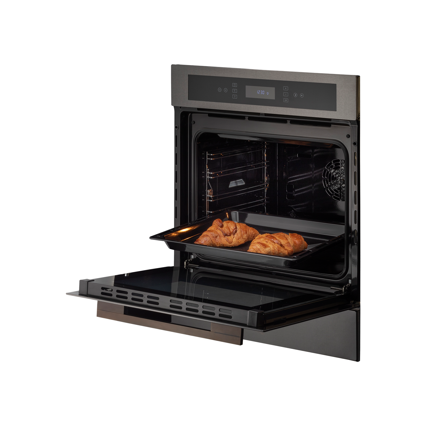 MZ OV6 TN - Built-in Oven with Black Glass and Child Safety Lock