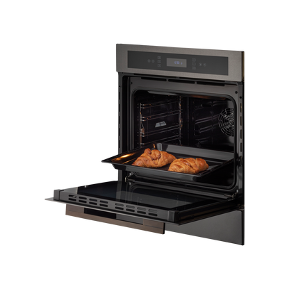 MZ OV6 TN - Built-in Oven with Black Glass and Child Safety Lock