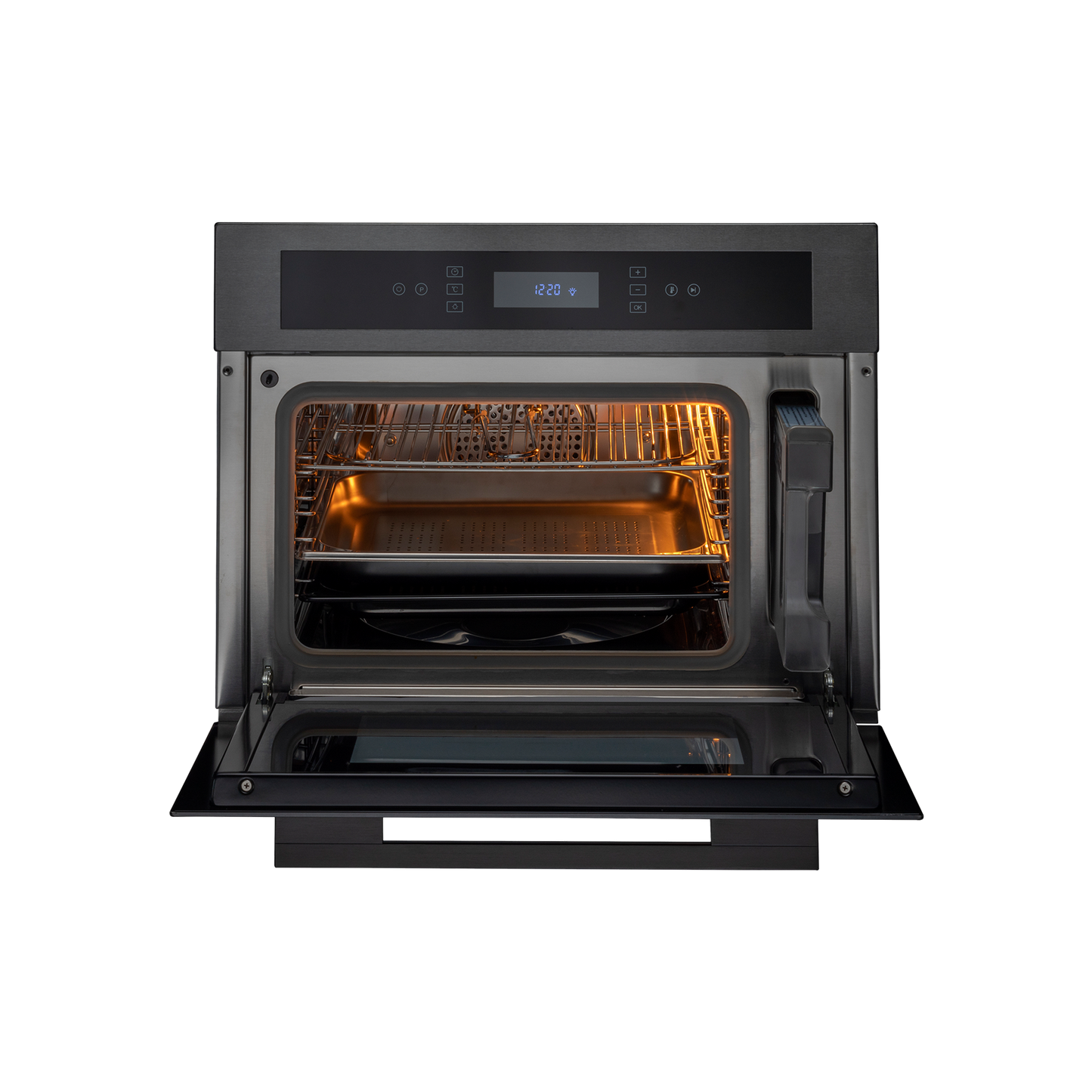 MZ ST6 TN - 37L Built-in Combi Steam Oven with  Memory Function and Titanium Finish