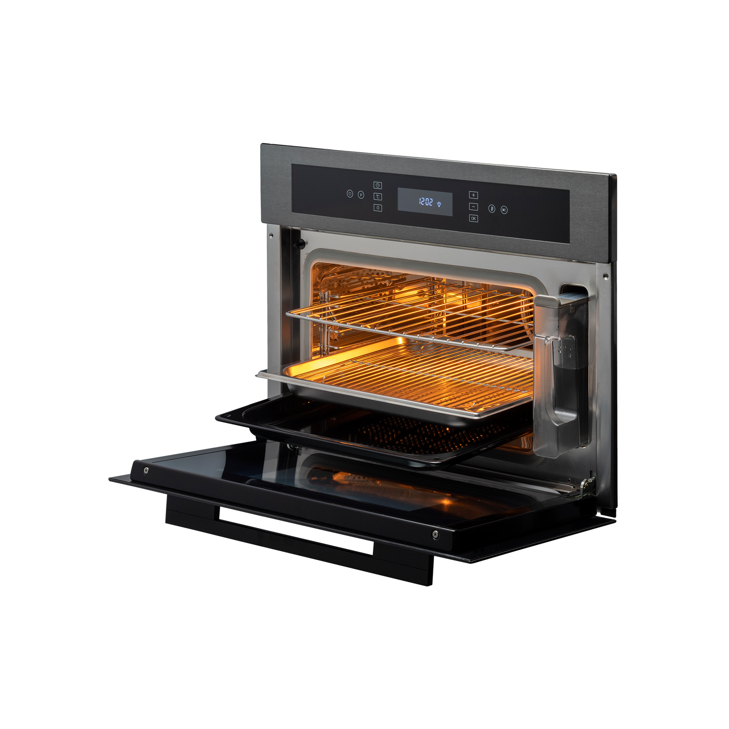 MZ ST6 TN - 37L Built-in Combi Steam Oven with  Memory Function and Titanium Finish