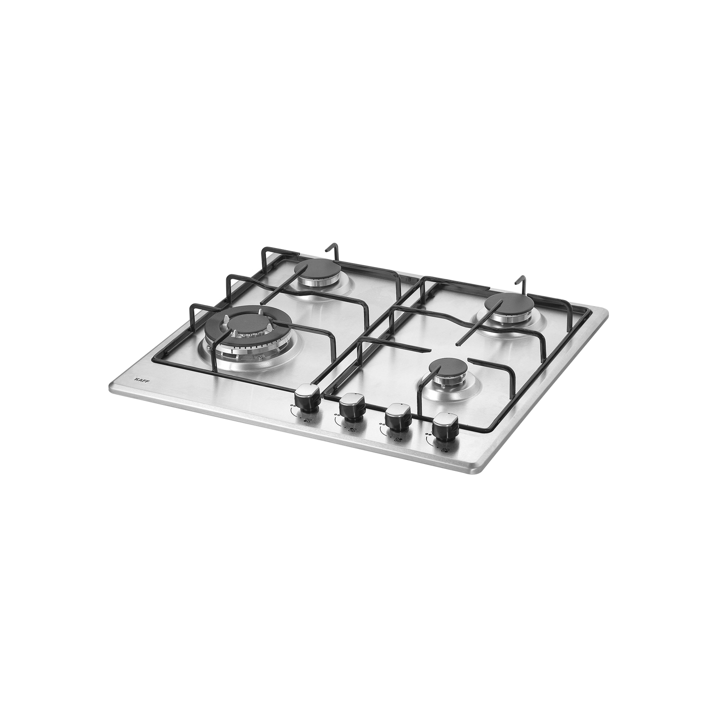 NE 4B 60 SS- Built In Hob, 304 Grade Stainless Steel